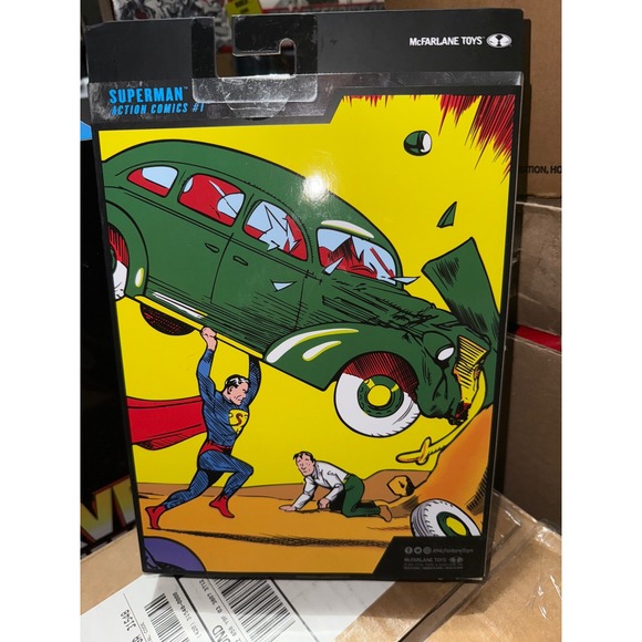 McFarlane DC Multiverse Superman Action Comics Collector Edition 85th Anniversar - Picture 2 of 2